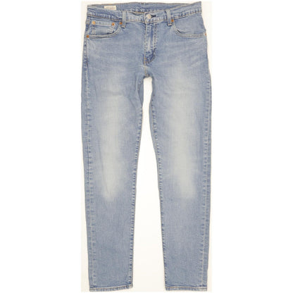 Levi's 512 Men Blue Tapered Slim Stretch Jeans W30 L30