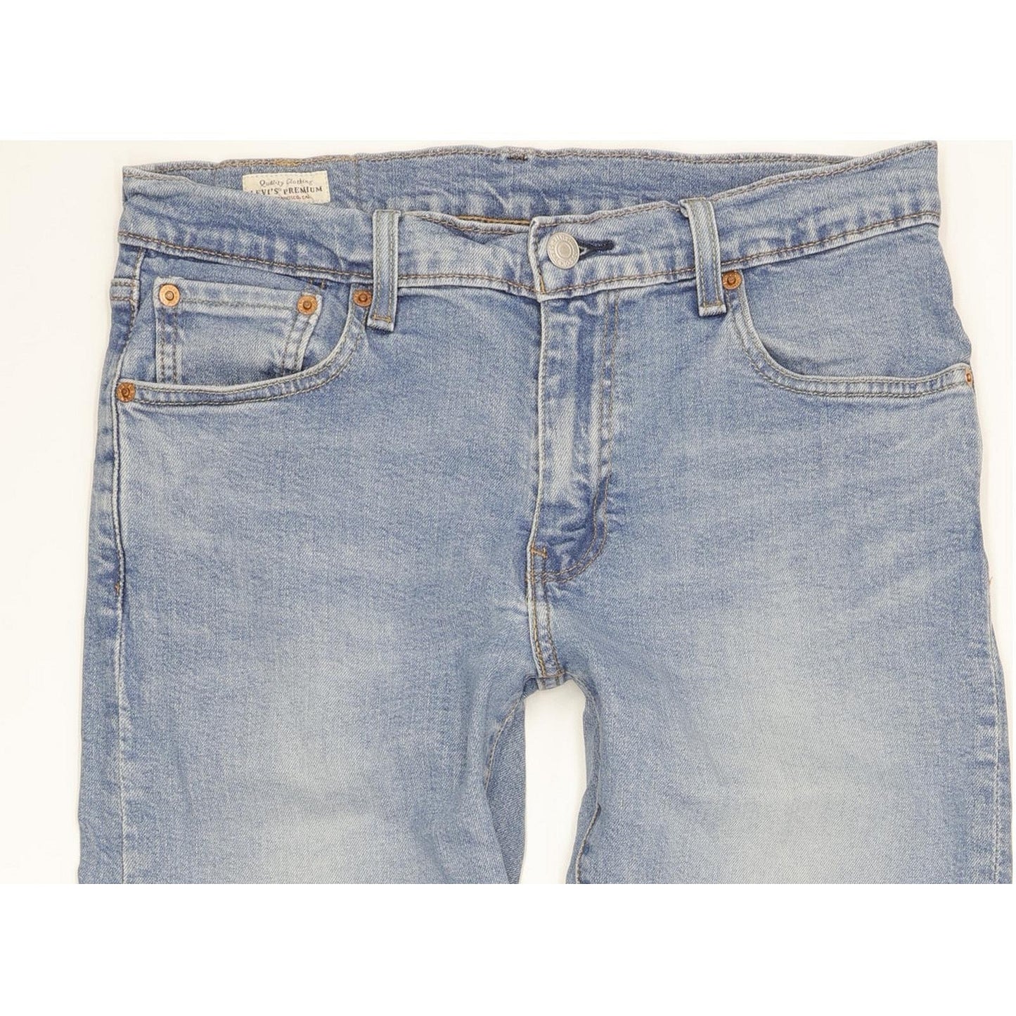 Levi's 512 Men Blue Tapered Slim Stretch Jeans W30 L30