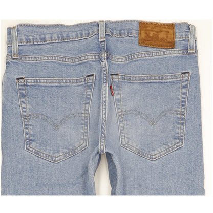 Levi's 512 Men Blue Tapered Slim Stretch Jeans W30 L30