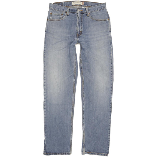 Levi's 505 Men Blue Straight Regular Jeans W34 L34