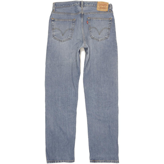 Levi's 505 Men Blue Straight Regular Jeans W34 L34