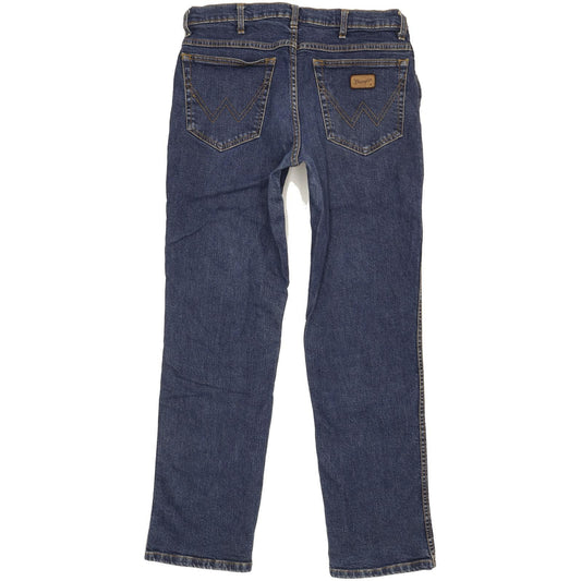 Wrangler Men Blue Straight Regular Jeans W32 L31