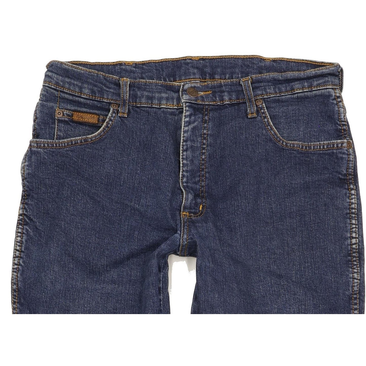 Wrangler Men Blue Straight Regular Jeans W32 L31