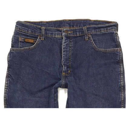 Wrangler Men Blue Straight Regular Jeans W32 L31