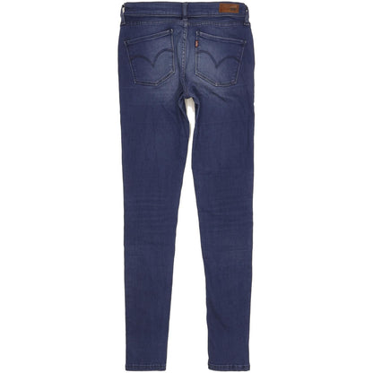 Levi's Women Blue Skinny Slim Stretch Jeans W27 L32