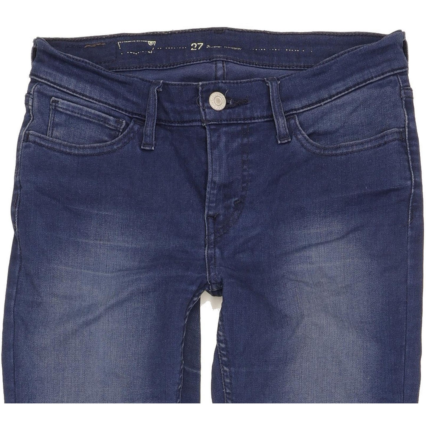 Levi's Women Blue Skinny Slim Stretch Jeans W27 L32