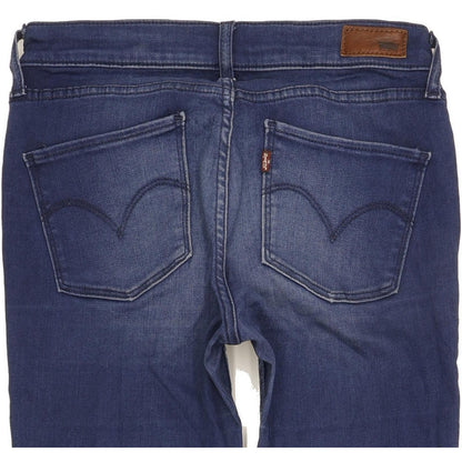 Levi's Women Blue Skinny Slim Stretch Jeans W27 L32