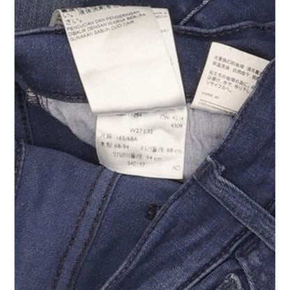 Levi's Women Blue Skinny Slim Stretch Jeans W27 L32