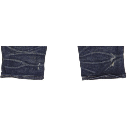 Levi's Women Blue Straight Relaxed Boyfriend Stretch Jeans W27 L27