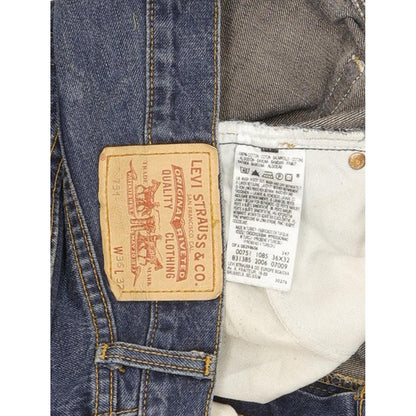 Levi's 751 Men Blue Straight Regular Jeans W36 L31