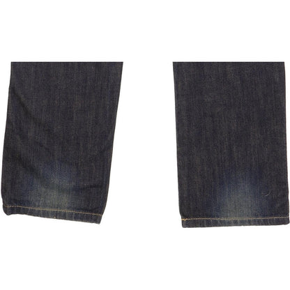 Replay Pearl Women Blue Straight Slim Jeans W26 L32