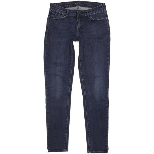 Levi's Demi Curve Women Blue Skinny Slim Stretch Jeans W28 L30