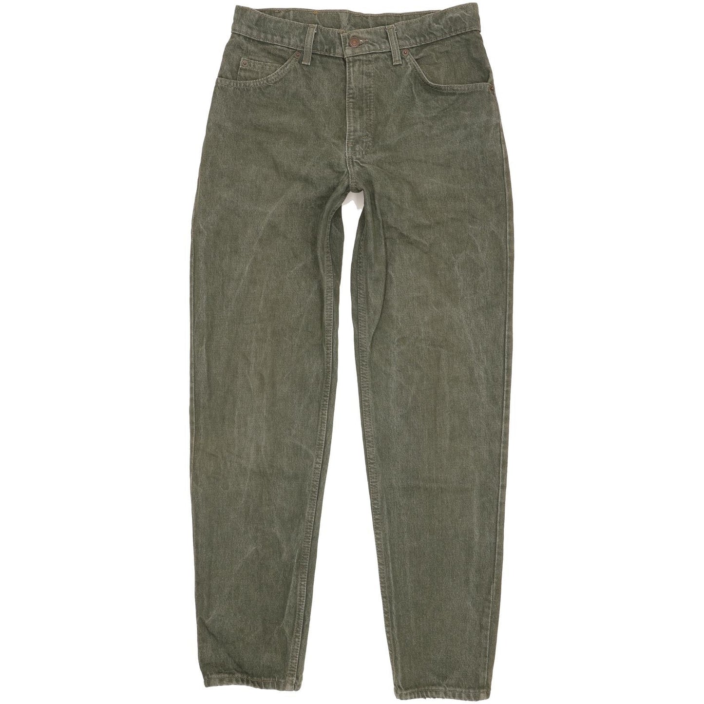 Levi's 550 Made in USA Men Green Tapered Relaxed Jeans W31 L32