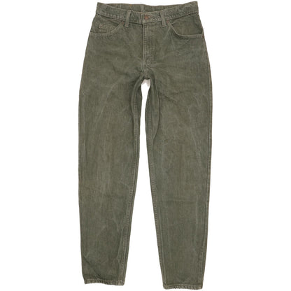 Levi's 550 Made in USA Men Green Tapered Relaxed Jeans W31 L32
