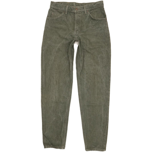 Levi's 550 Made in USA Men Green Tapered Relaxed Jeans W31 L32
