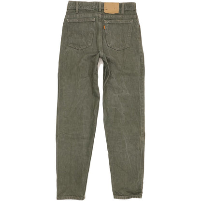 Levi's 550 Made in USA Men Green Tapered Relaxed Jeans W31 L32