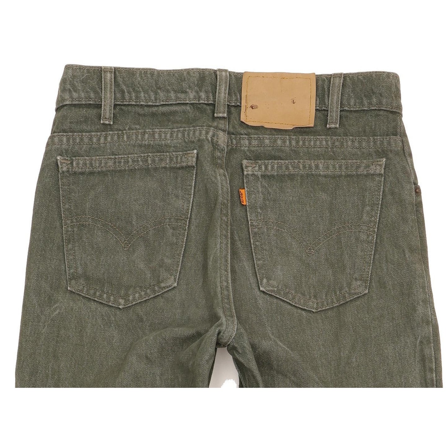 Levi's 550 Made in USA Men Green Tapered Relaxed Jeans W31 L32