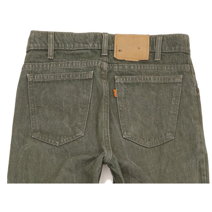 Levi's 550 Made in USA Men Green Tapered Relaxed Jeans W31 L32