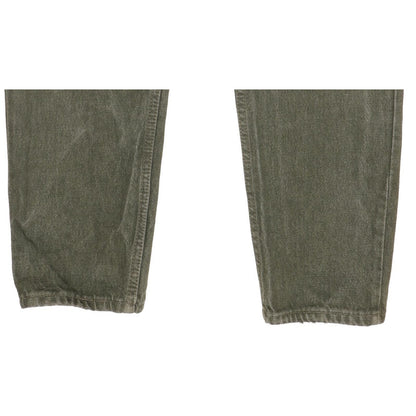 Levi's 550 Made in USA Men Green Tapered Relaxed Jeans W31 L32