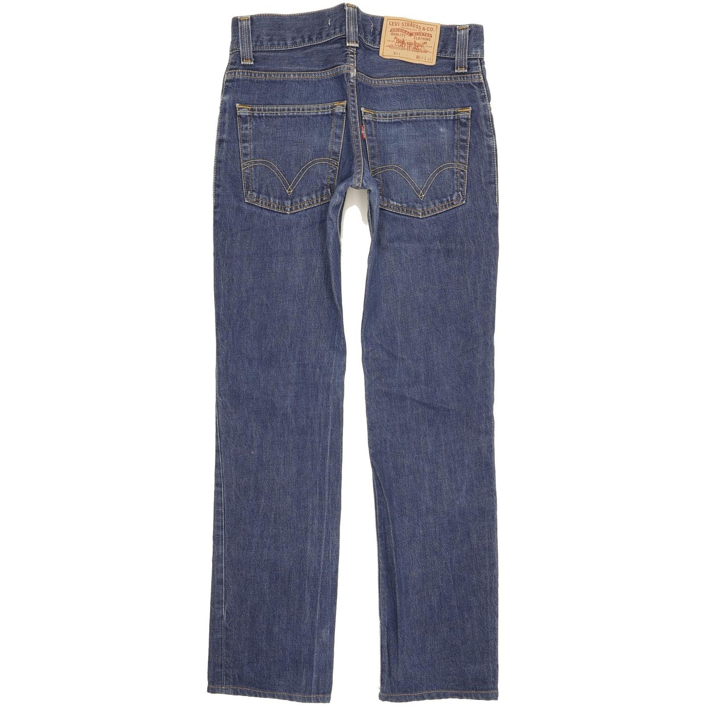 Levi's 511 Men Blue Straight Slim Jeans W29 L30