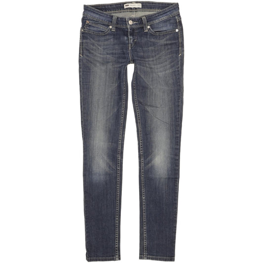 Levi's Demi Curve Women Blue Skinny Slim Stretch Jeans W28 L32