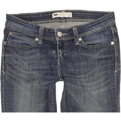 Levi's Demi Curve Women Blue Skinny Slim Stretch Jeans W28 L32
