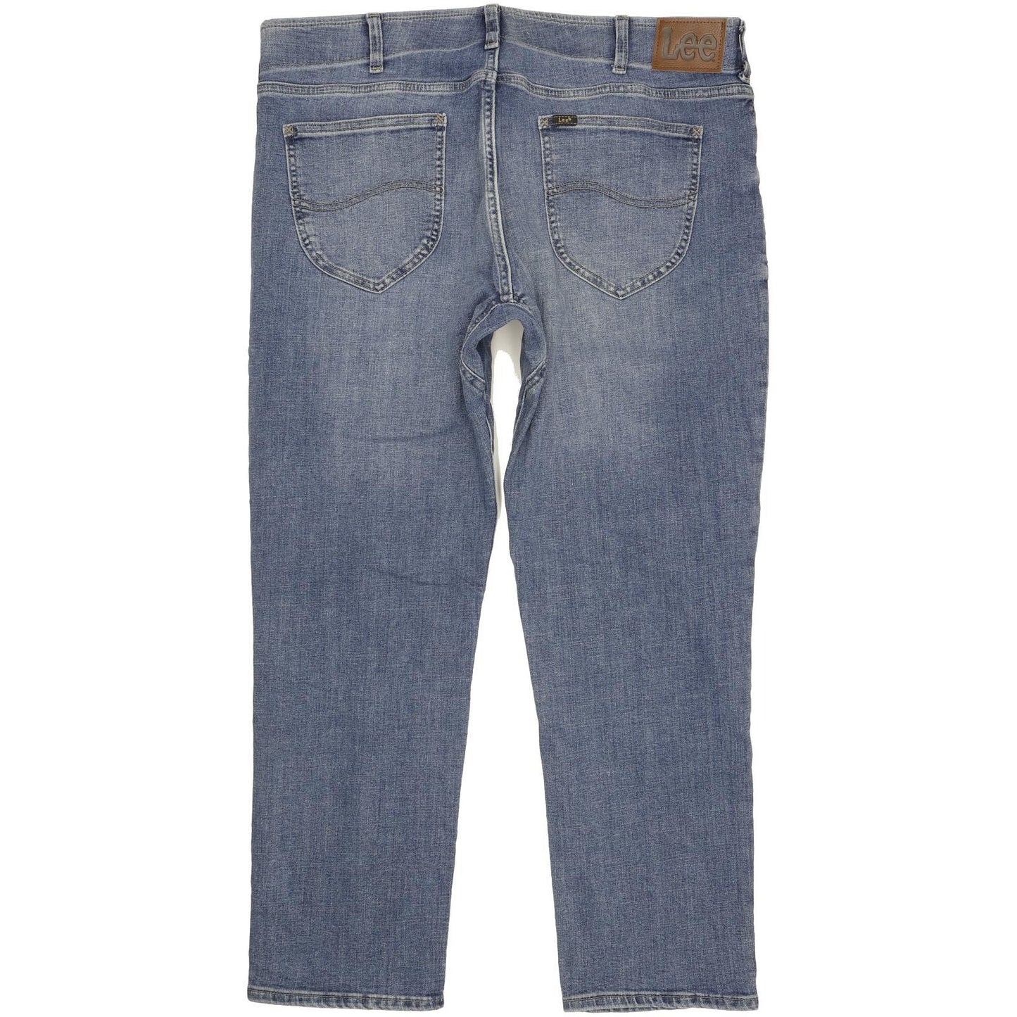 Lee Men Blue Tapered Regular Stretch Jeans W38 L29