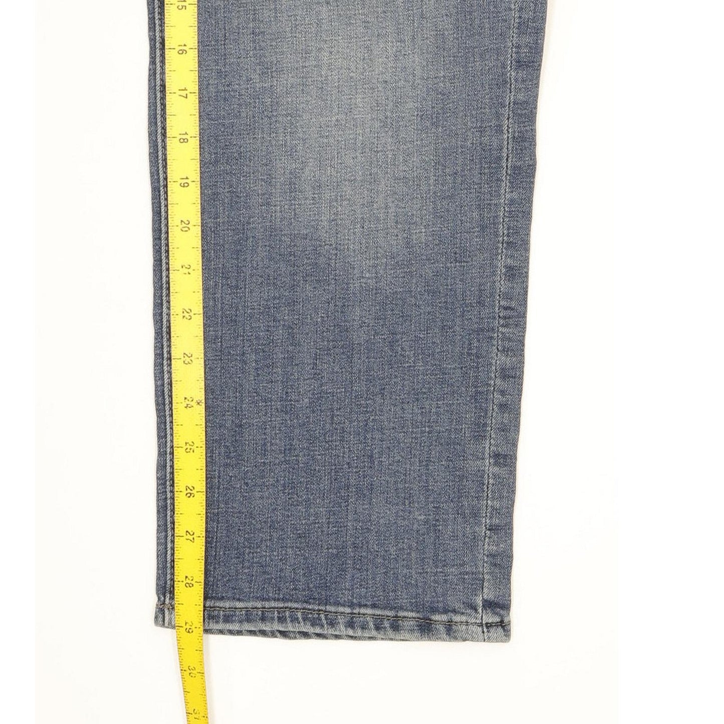 Lee Men Blue Tapered Regular Stretch Jeans W38 L29