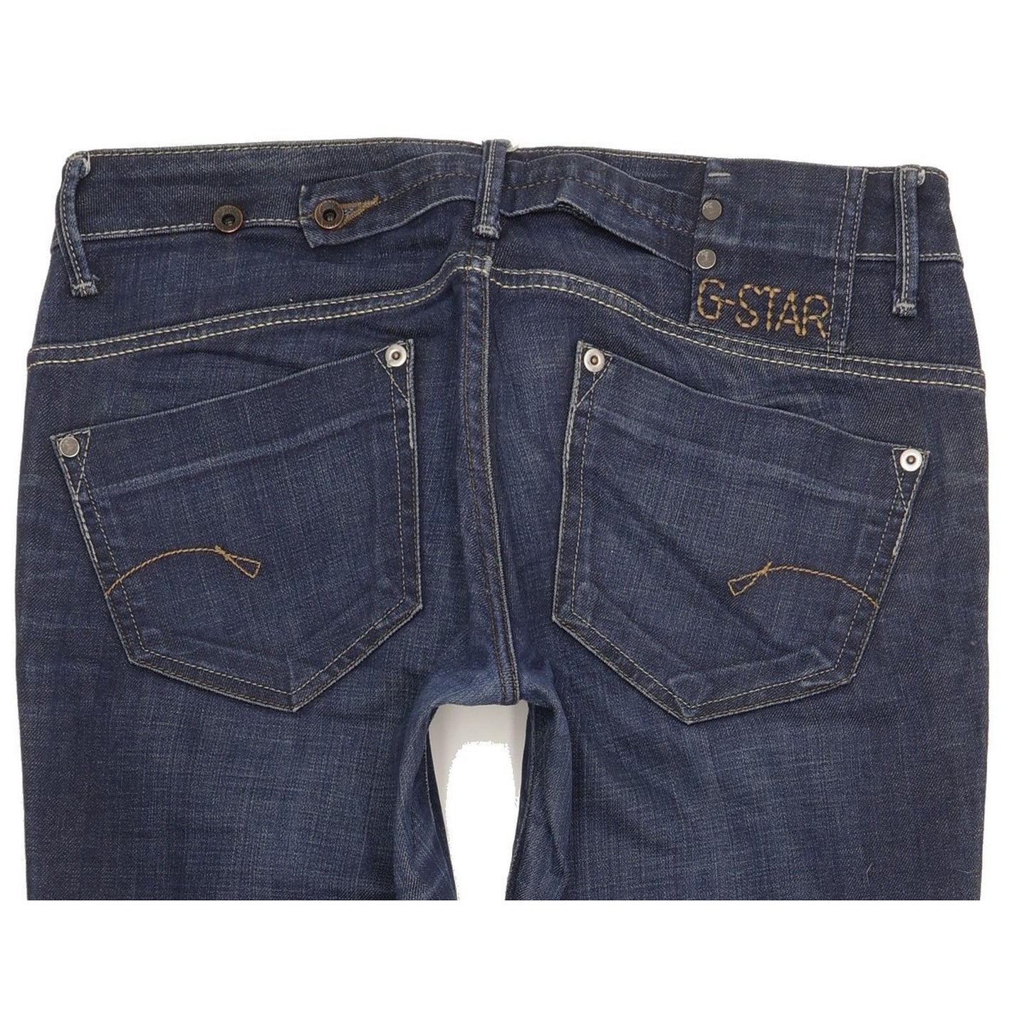 G-Star Midge Women Blue Straight Slim Stretch Jeans W30 L31