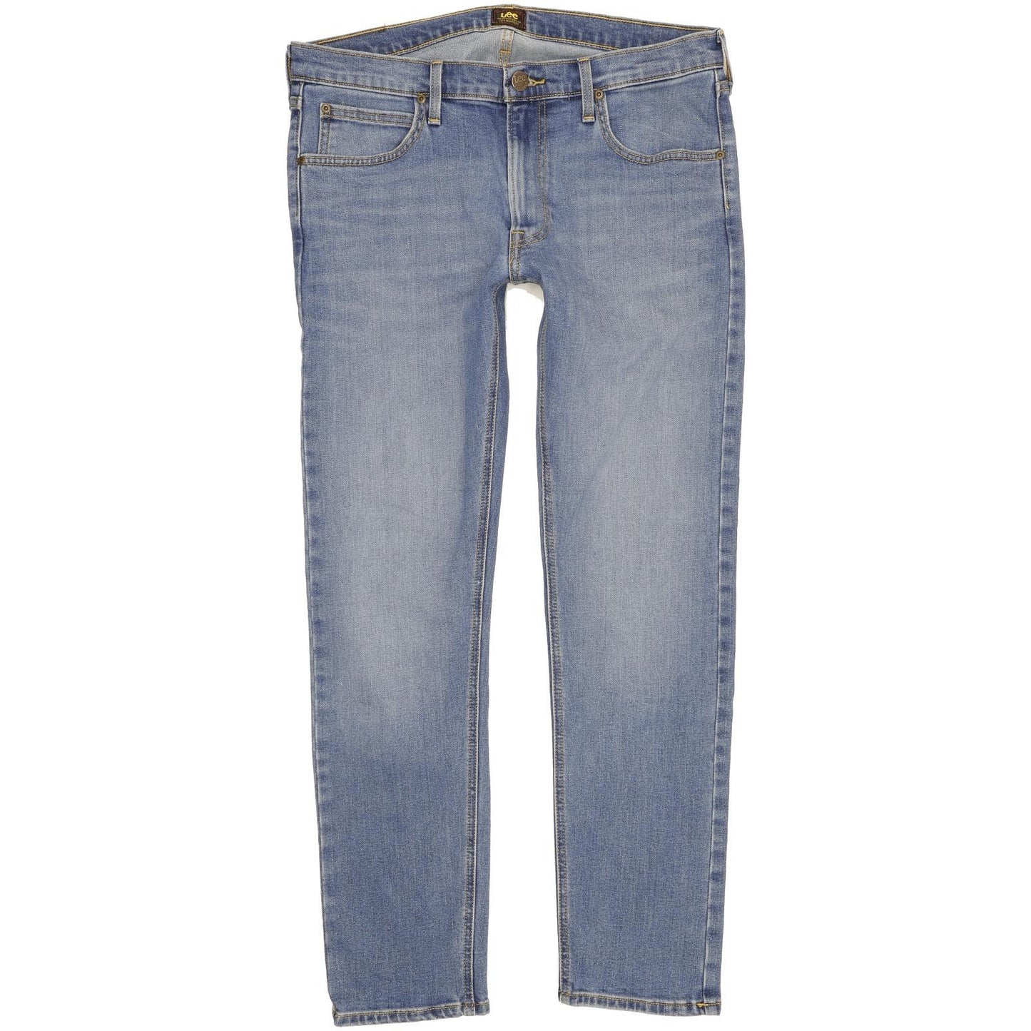 Lee Luke Men Blue Skinny Slim Stretch Jeans W34 L31