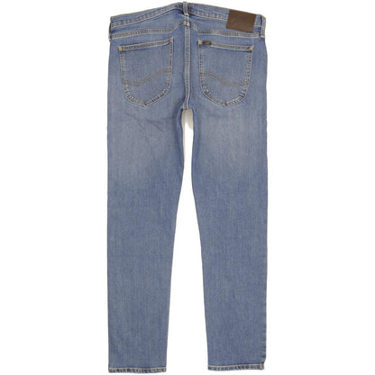 Lee Luke Men Blue Skinny Slim Stretch Jeans W34 L31