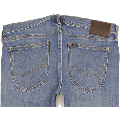 Lee Luke Men Blue Skinny Slim Stretch Jeans W34 L31