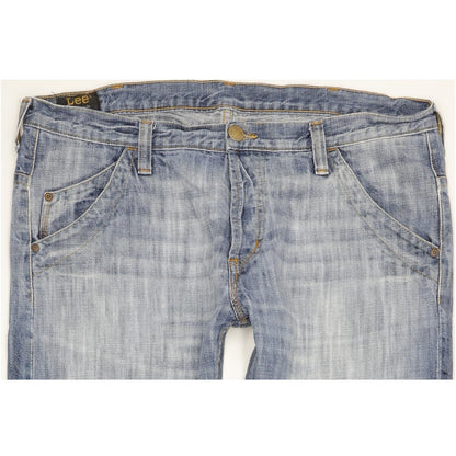 Lee Ripley Men Blue Straight Regular Jeans W38 L34