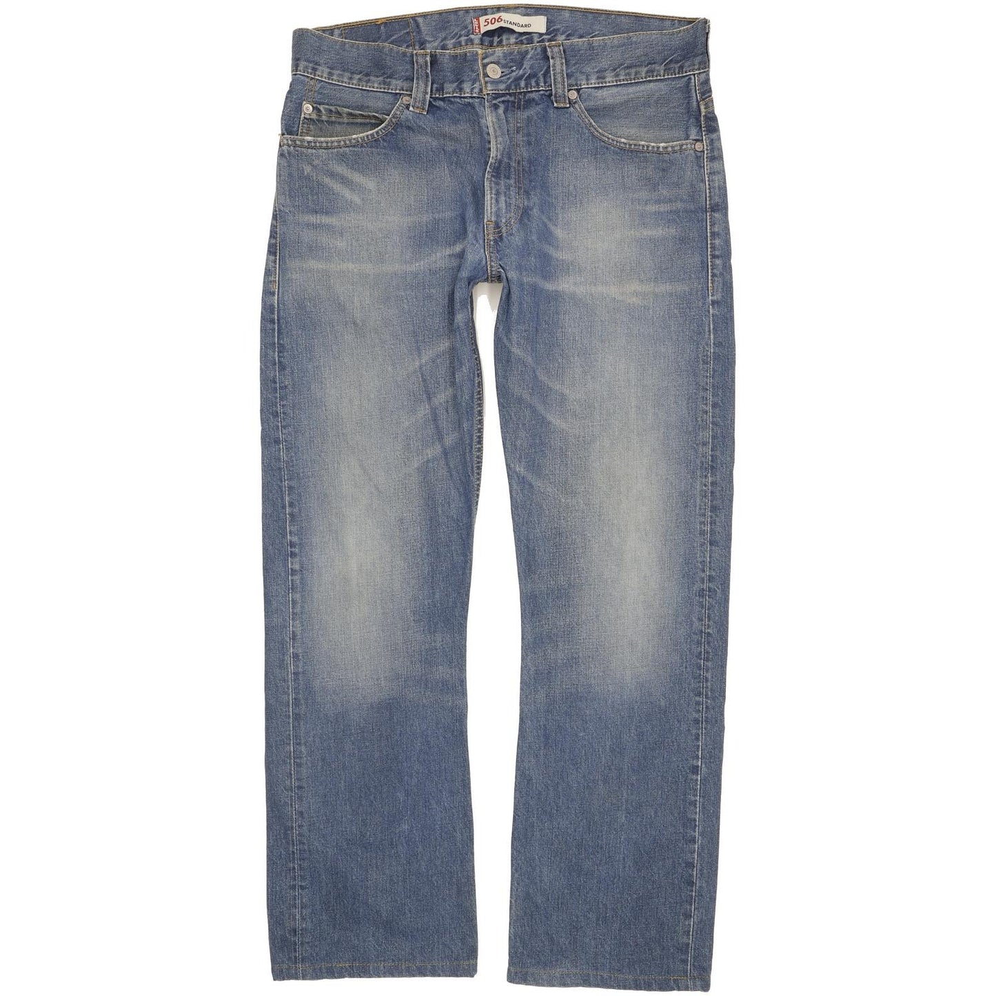 Levi's 506 Men Blue Straight Regular Jeans W34 L30