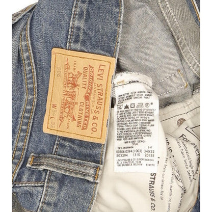 Levi's 506 Men Blue Straight Regular Jeans W34 L30
