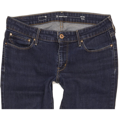 Levi's Slight Curve Women Blue Skinny Slim Stretch Jeans W29 L30