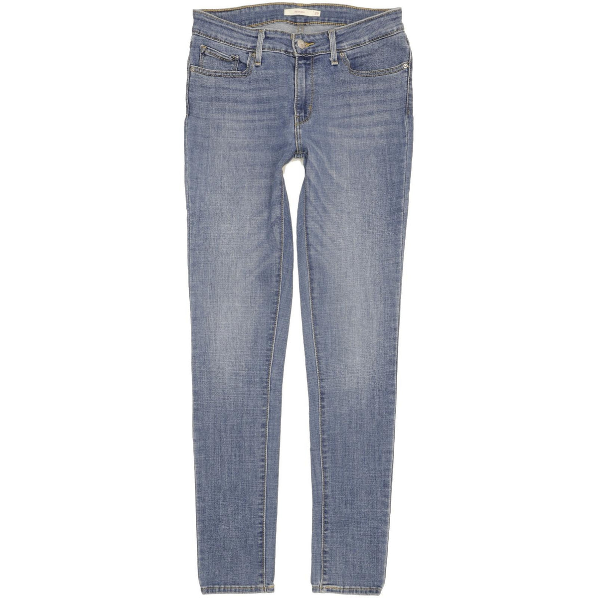 Levi's 711 Women Blue Skinny Slim Stretch Jeans W29 L32