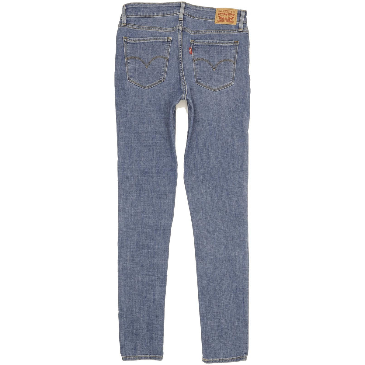 Levi's 711 Women Blue Skinny Slim Stretch Jeans W29 L32