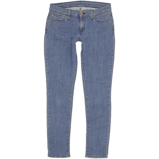 Levi's Women Blue Skinny Slim Stretch Jeans W29 L31