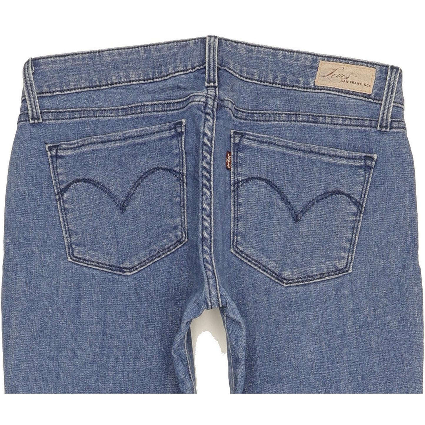 Levi's Women Blue Skinny Slim Stretch Jeans W29 L31
