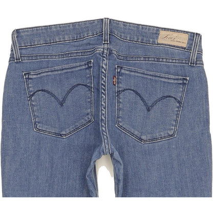 Levi's Women Blue Skinny Slim Stretch Jeans W29 L31