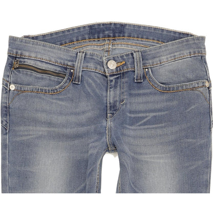 Levi's Women Blue Skinny Slim Stretch Jeans W32 L32
