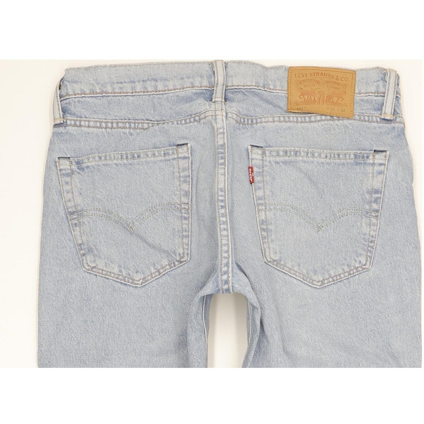 Levi's 511 Men Blue Straight Slim Stretch Jeans W31 L33
