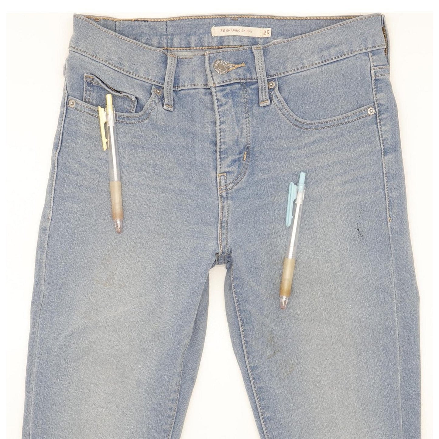 Levi's 311 Shaping Women Blue Skinny Slim Jeans W25 L30