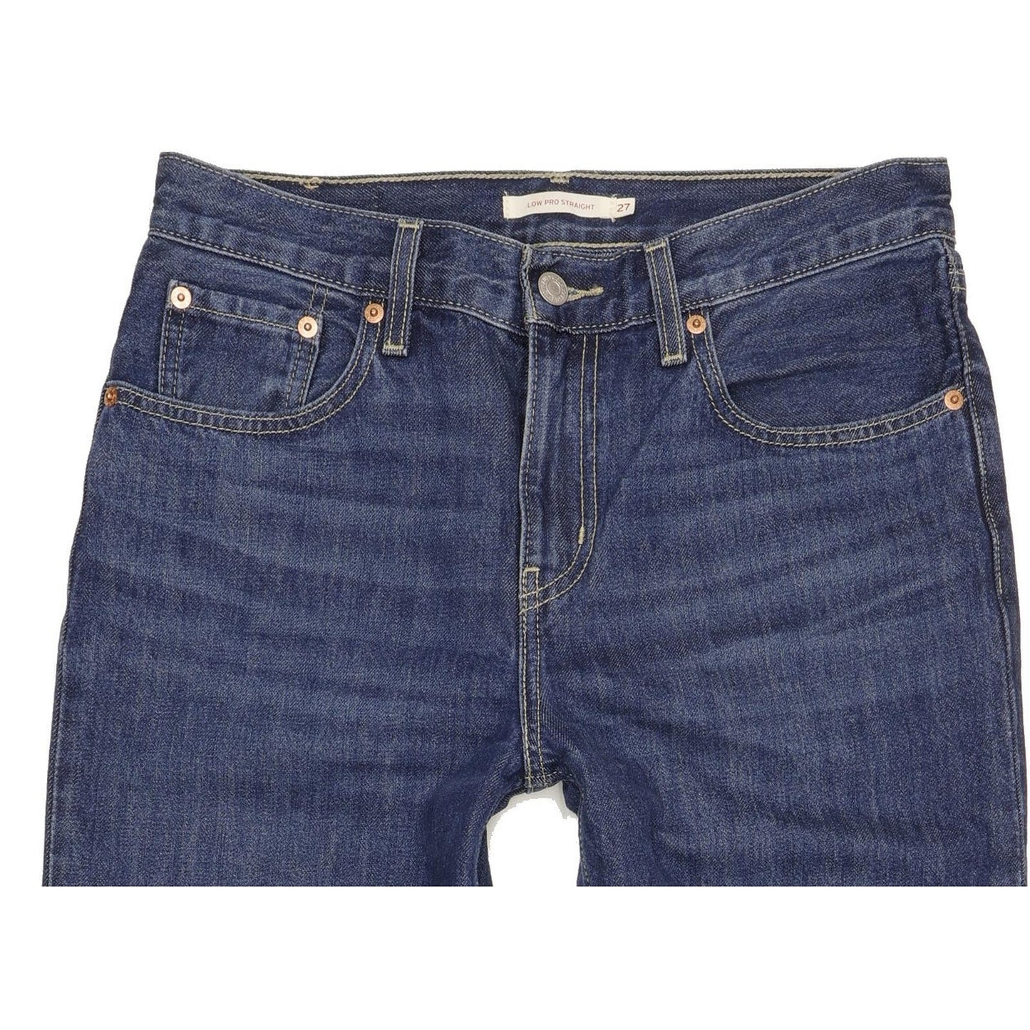 Levi's Low Pro Men Blue Straight Loose Jeans W27 L30