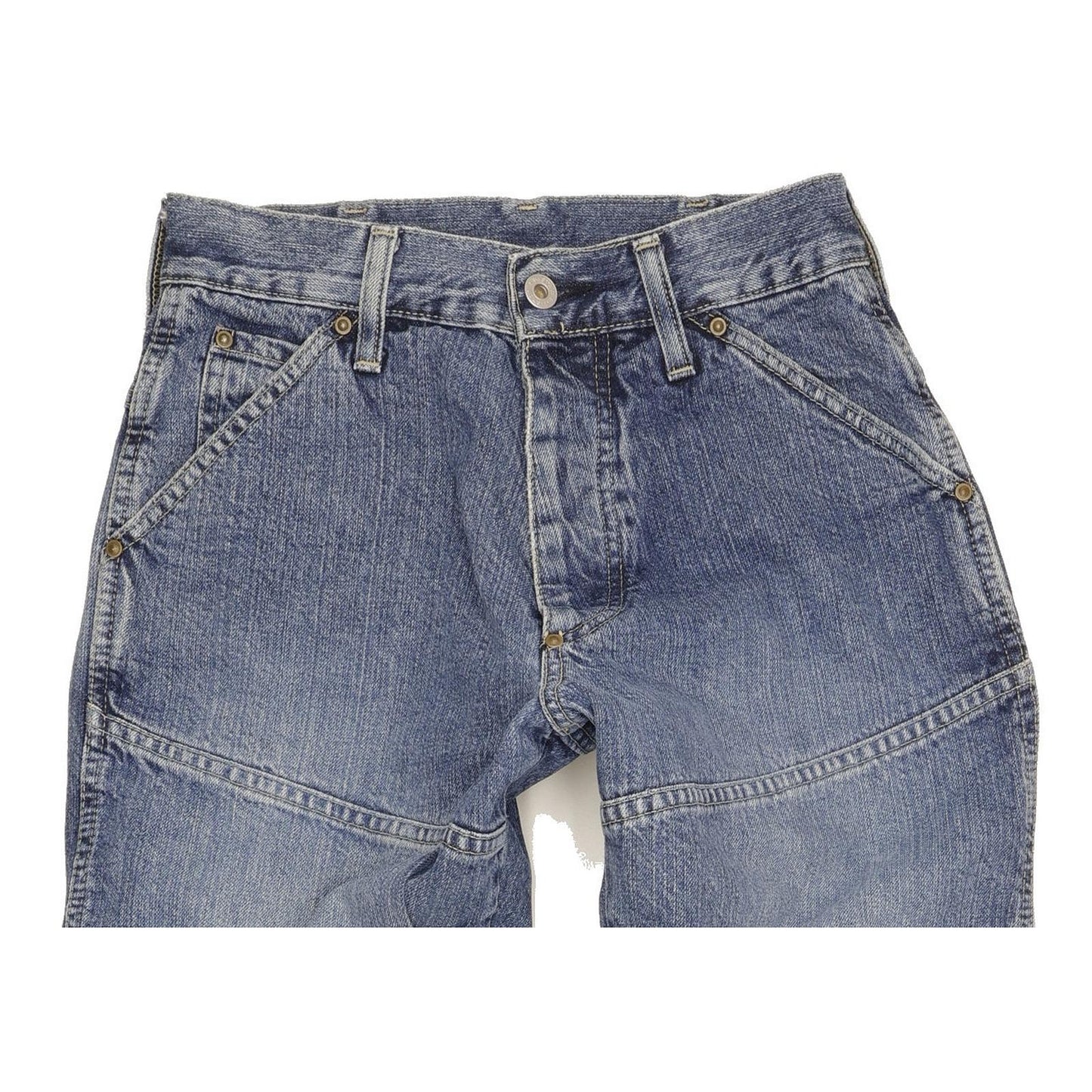 G-Star Shortcut Elwood Men Blue Straight Regular Jeans W27 L32