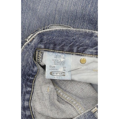 G-Star Shortcut Elwood Men Blue Straight Regular Jeans W27 L32