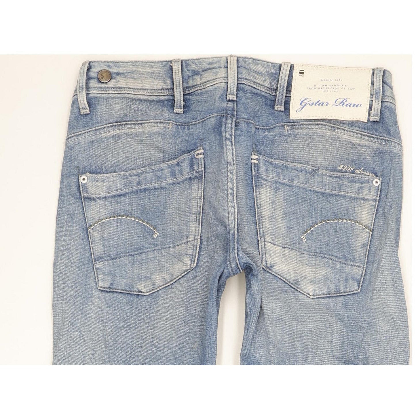 G-Star Women Blue Skinny Slim Stretch Jeans W28 L35