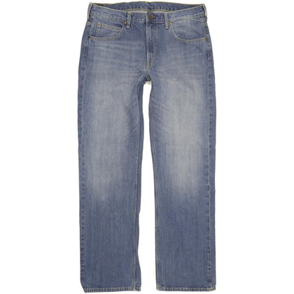 Lee Kent Men Blue Straight Regular Jeans W34 L33