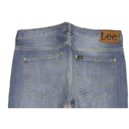 Lee Kent Men Blue Straight Regular Jeans W34 L33